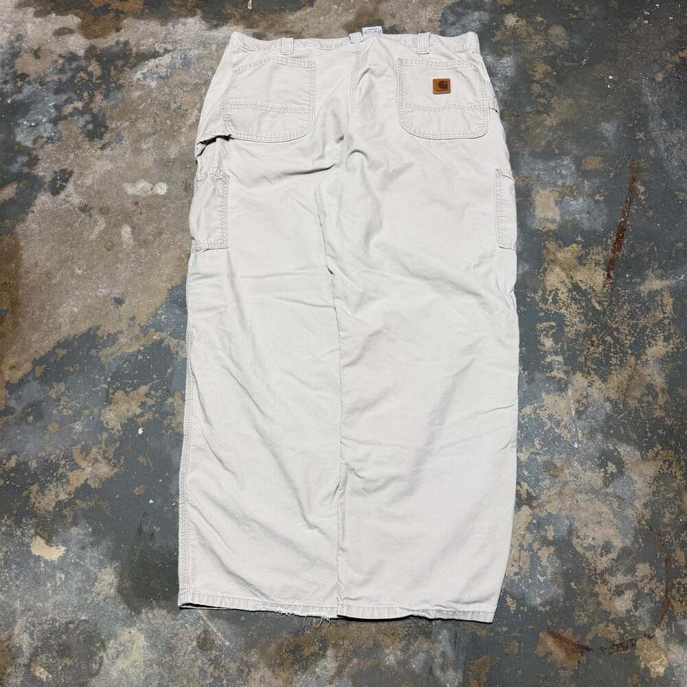 Carhartt Loose Original Fit Cargo Pants 38x32 Beige